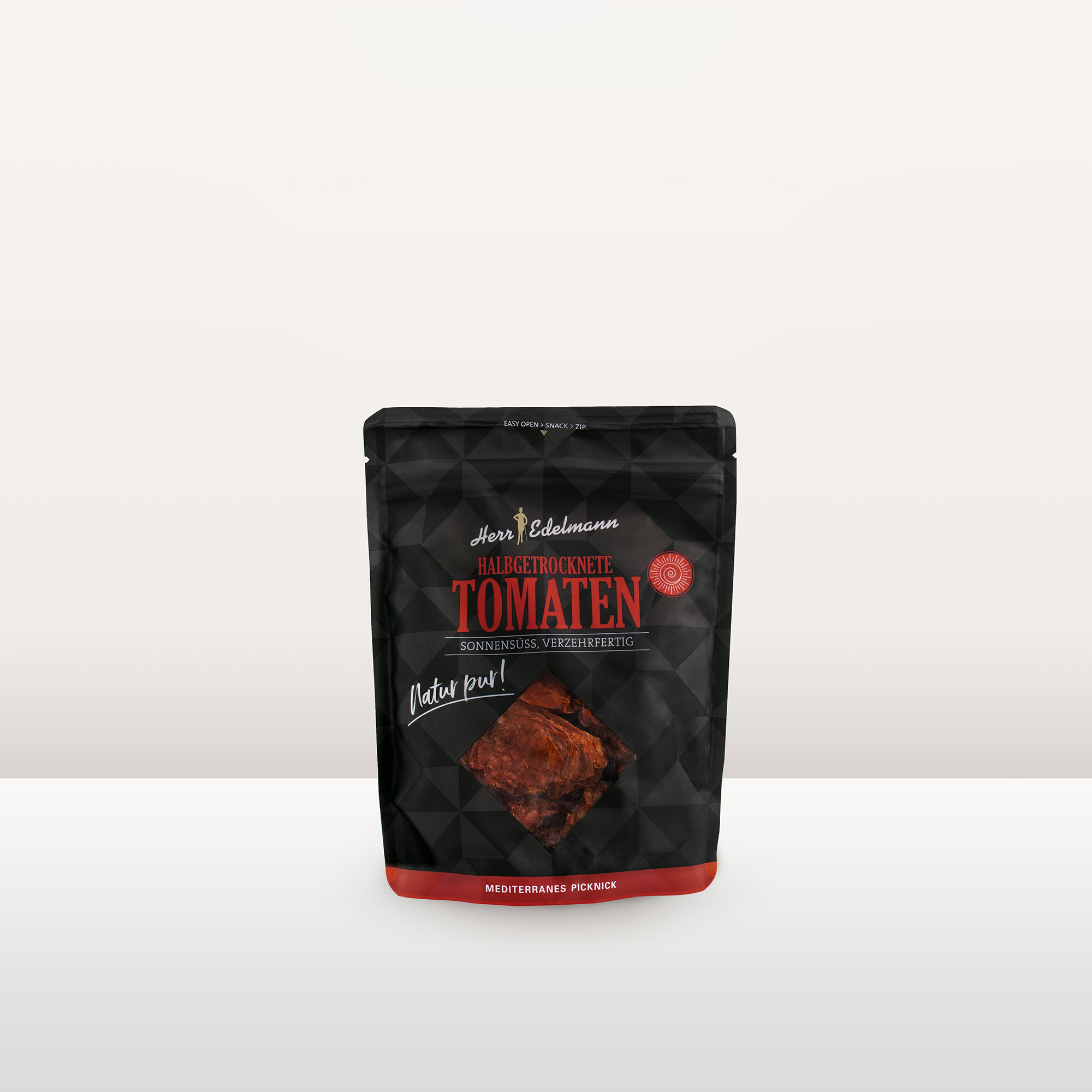 Halbgetrocknete Tomaten, sonnensüss, verzehrfertig